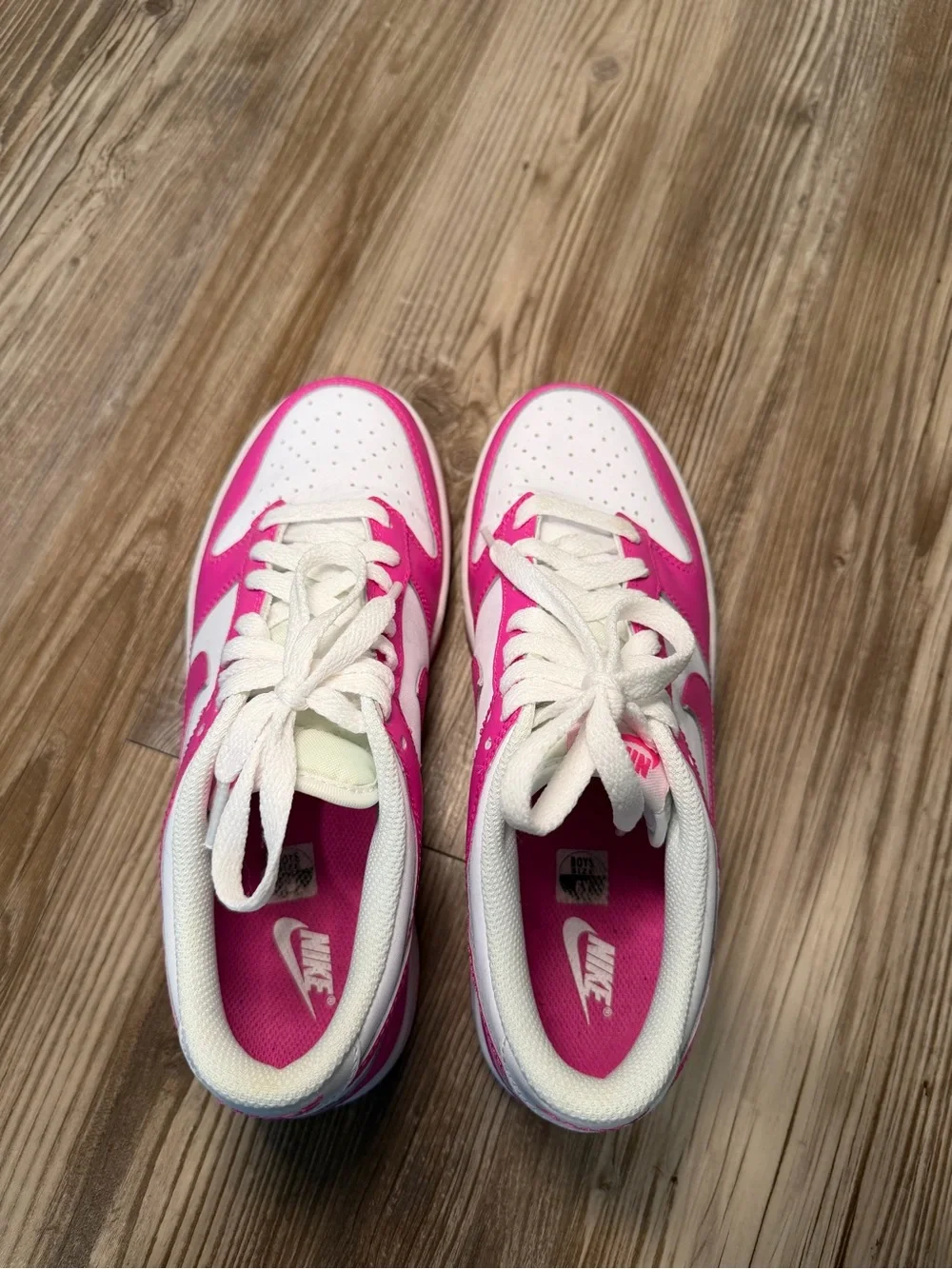 Nike Kids Fuschia Dunks